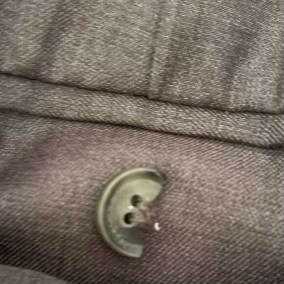 Perry Ellis Pants Mens 39x29.5 (tag 38x30) Gray Pleated Trousers Slacks‎ Dadcorp - Picture 8 of 8